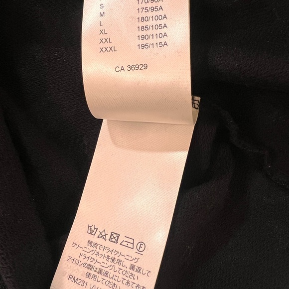 Louis Vuitton Black Jersey with Orange Stripes - Picture 5 of 11